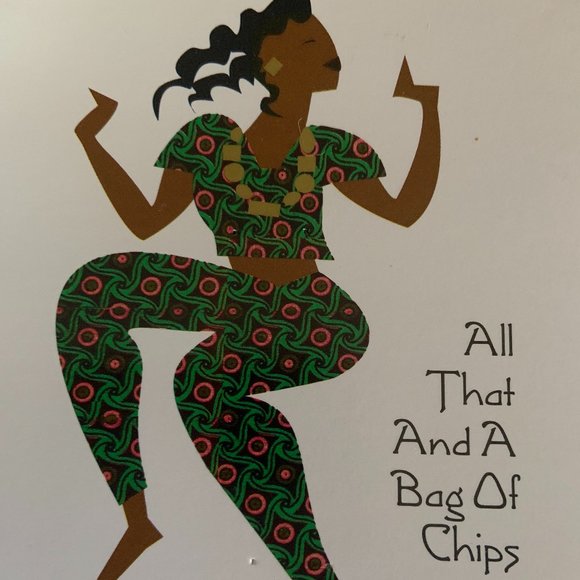 All That And A Bag Of Chips Notecards - Picture 1 of 2